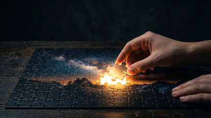 man working on laptop