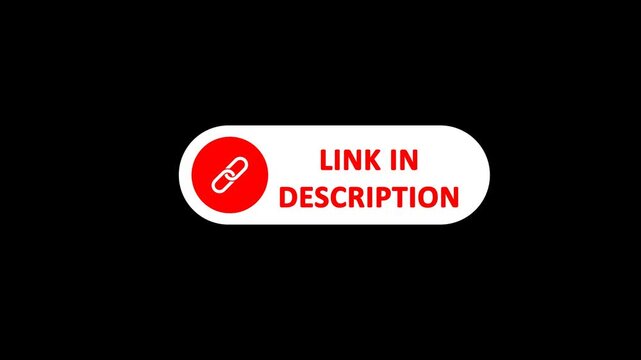 Link in description, in the description on transparent background. Full HD. 4K