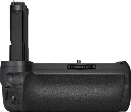 Professional Camera Battery Grip Isolated on Transparent Background