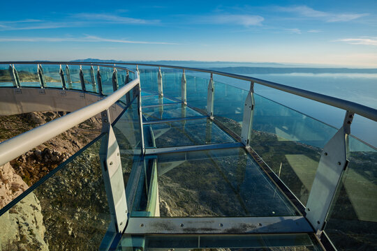 Skywalk Biokovo &ndash; a glass observation deck overlooking the Makarska Riviera