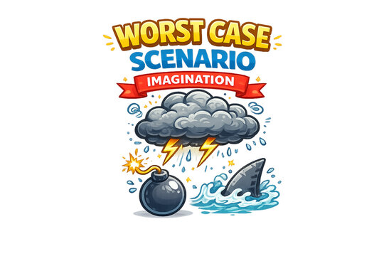 worst case chaos, imagination concept, abstract chaos, dystopian vision, creative imagination, emotional intensity, dark fantasy, surreal atmosphere, mental visualization, apocalyptic scenario, psycho