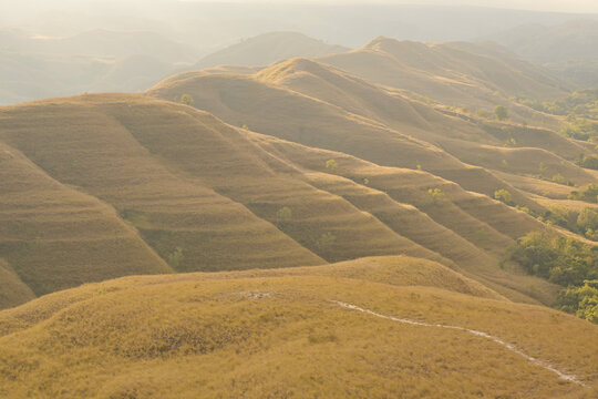 Ndapayami Hills at Sunset in East Sumba