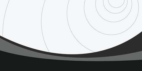 Background landscape and outer space sky. Orbit line circle pattern © Fajar