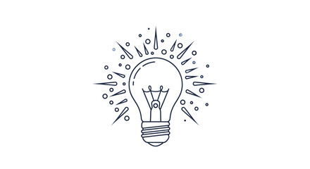 Light Bulb Idea Concept Symbol. © Studio84