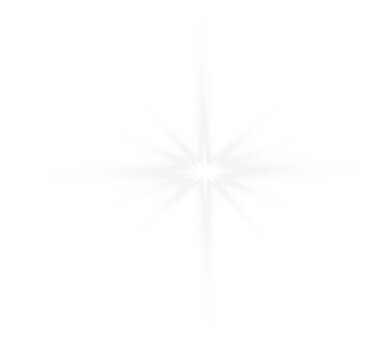 Abstract white star glowing light sparkle cosmic magical night sky background effect.