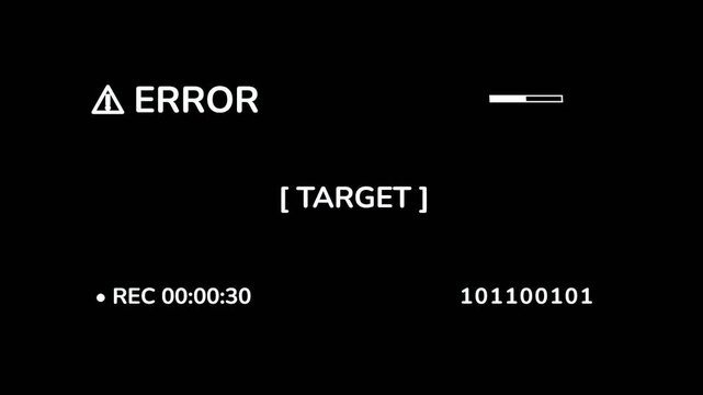 Glitch Elements Visual Effect Distortion Compilation Loop