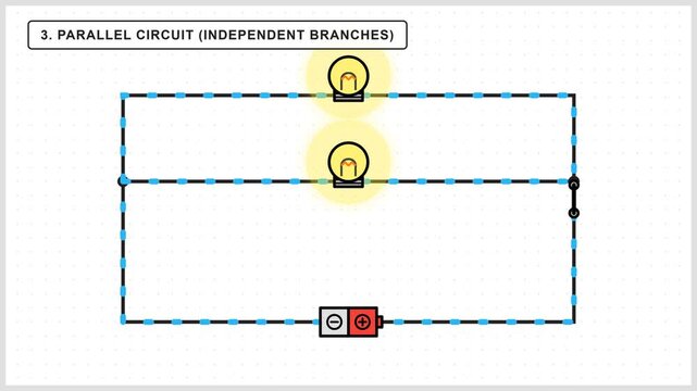 Parallel Circuit Electronics Technology Abstract Loop