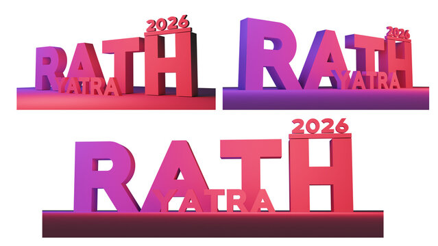 Rathyatra 2026 3d text