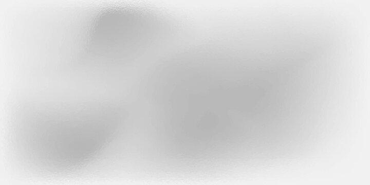 Vector shiny foil or silver metallic pattern. Texture of transparent, matte white and grey frosted glass, blur effect. eps 10