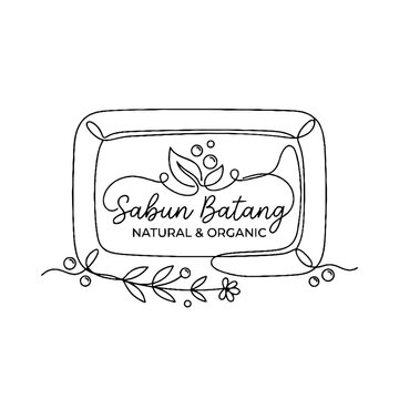 Sabun Batang Natural Organic Soap.