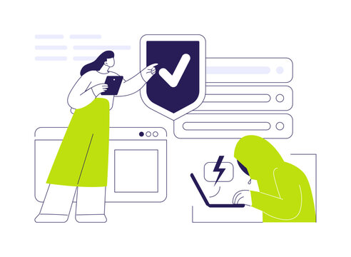 Key management isolated cartoon vector illustrations.