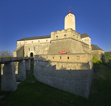 Forchtenstein Castle is a castle built in the Late Middle Ages near the municipality of Forchtenstein in northern Burgenland, Austria.