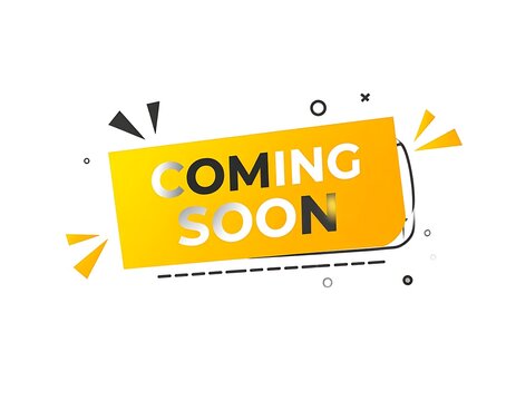 Coming Soon Announcement Sign Board.