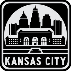 Fototapeta premium Kansas City Icon