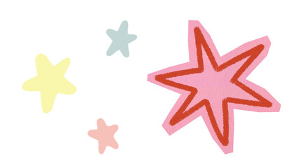 Obraz premium Star illustration isolated on transparent background, glowing decorative symbol for design, celebration themes, rating icons and creative graphic compositions.