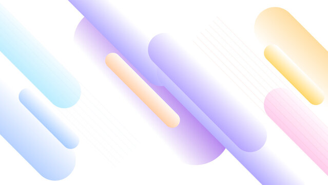 Modern Abstract Background Minimalist Diagonal Geometric Shapes and Lines Purple Orange Blue Gradient Colorful Design Vector. Good for Website Banners, Corporate Presentations, Branding, Posters