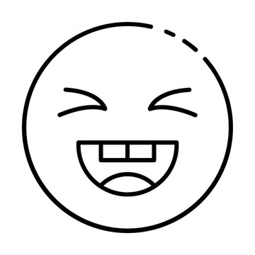 laughing