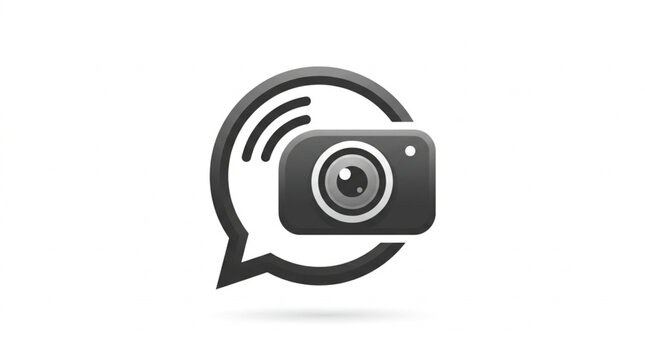 Video Meeting Business Icon Vector 