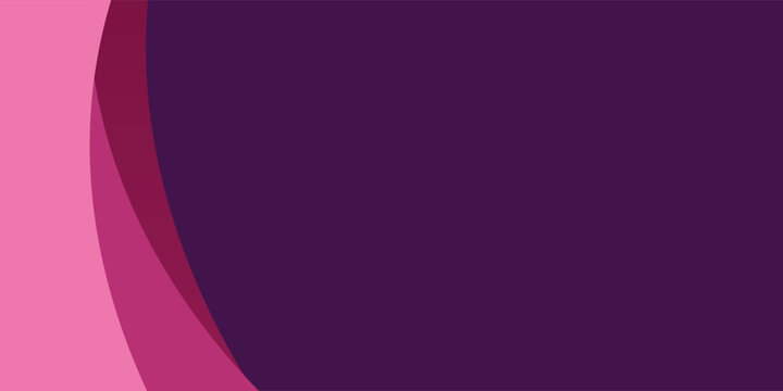 Background design, clean and modern wallpaper template design vector abstract background Banner Design Parple and Pink Gradient Color bg