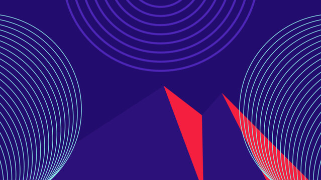 Monterrey City Abstract Background geometric shapes for Host City Promotion, World Football 2026, Sports Event and Media