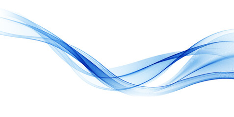 Fototapeta na wymiar Abstract Background, Transparent Waved Lines. Soft Blue Smoke Wave BG. Colorful Gradient Flowing Wavy Lines. Vector illustration.