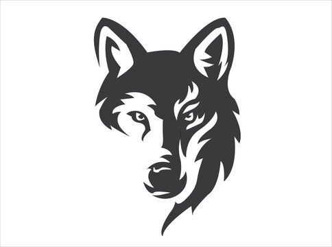 head of wolf imge logo