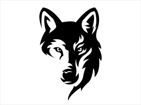 head of wolf imge logo