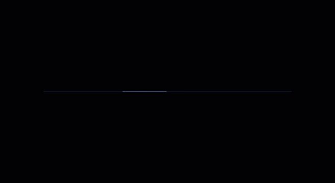 Minimalist blue loading bar animation for digital interface ui animation