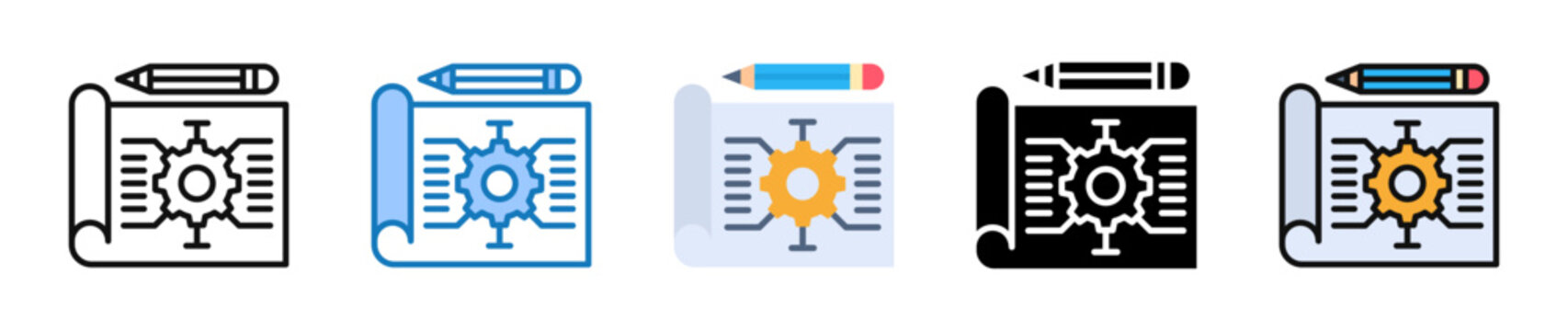 Prototype multiple style icons set design vector illustration. 
