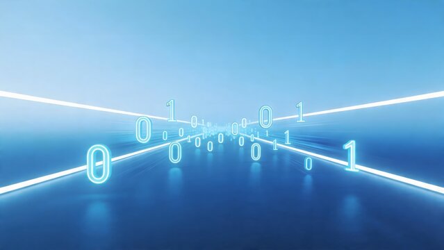 Digital binary code tunnel