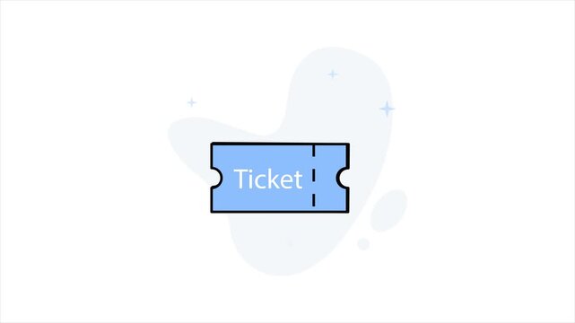 Tickets Animation MP4 file