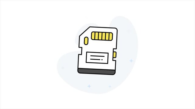 Memory Card Animation MP4 file
