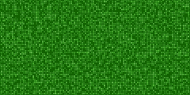 Green glowing seamless binary code bg with irregular pattern. Texture with 1 and 0. Digital system language. Abstract coding background on computer