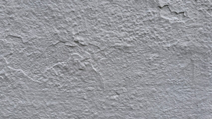 Obraz premium Light Grey wall Texture photo, rough plaster surface, cracked stucco effect, grainy material, aged concrete background, closeup textured surface, minimal abstract backdrop