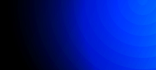 Obraz premium Blue and purple neon 3d sphere of gradient waves and glowing particles. Abstract technology concept, abstract blue background with rays
