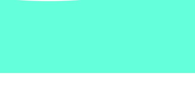 Minimalist turquoise and animation white split screen background, for modern