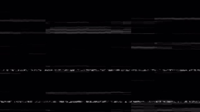 Retro VHS VCR Overlay Abstract Digital Background with Analog Tape Noise 4K