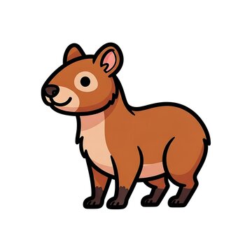 Cartoon Deer Illustration Animal.