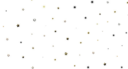 Starry background with stars. Perfect for holiday themes, greeting cards, celebrations, and festive occasions. Sparkle, © vegefox.com