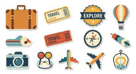 Travel Icons Set © bahar