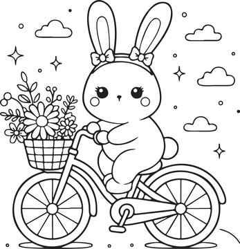 rabit drowing likne art