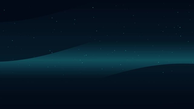琥珀アンバー2本オーロラ温かく揺れる星夜の背景4K