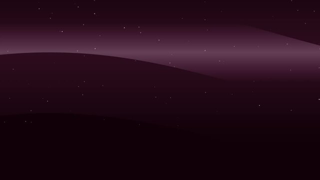 琥珀アンバー1本ミニマルオーロラ夕映え星空背景4K