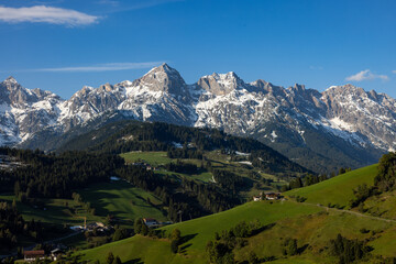 Fototapeta premium Bergpanorama