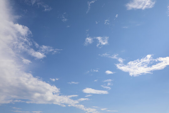 cielo azzurro nuvole