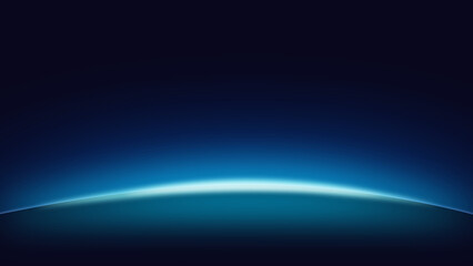 Fototapeta premium 宇宙空間のような幻想的な背景素材16:9