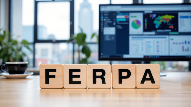 FERPA compliance training course focusing on student data privacy regulations and educational records security to help university administrative officers avoid costly federal fines