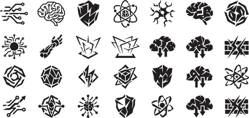 Black and white floral pattern seamless vector design © Shoyon