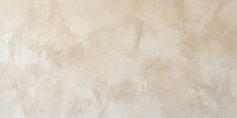 Soft neutral abstract background merging grunge concrete wall texture, distressed plaster details, and watercolor paper grain with subtle streaks for minimalist vintage design. © SFahad