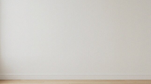 empty room with white walls and wooden floor.